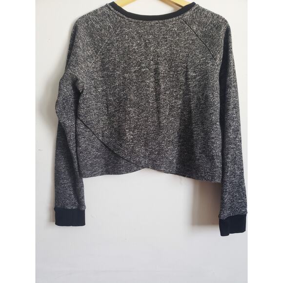 Fabletics Keeva Pullover in Black Speckle Size Large - Picture 6 of 7